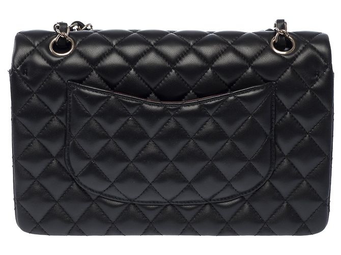 Borsa CHANEL Timeless/Classique in Pelle Nera - 104061 - vista 5