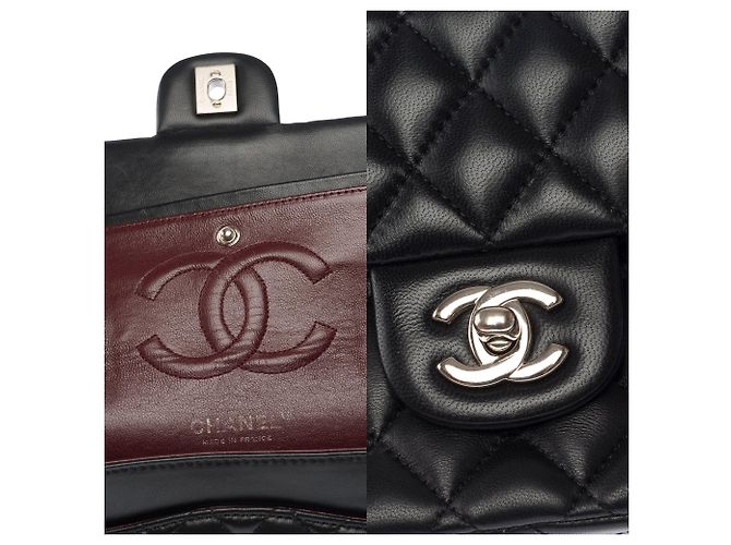Borsa CHANEL Timeless/Classique in Pelle Nera - 104061 - vista 7