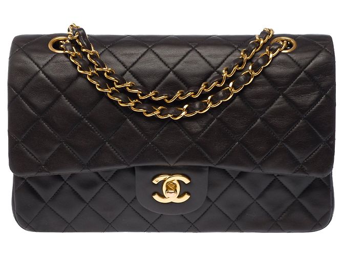 Borsa CHANEL Timeless/Classique in Pelle Nera - 104067 - vista 4