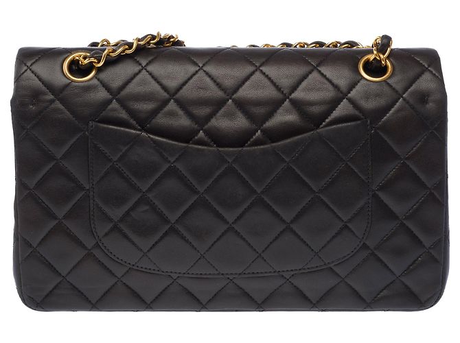 Borsa CHANEL Timeless/Classique in Pelle Nera - 104067 - vista 5