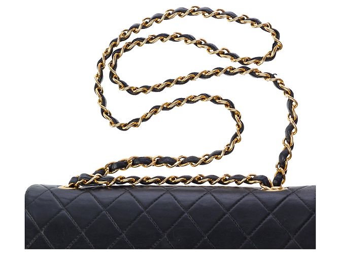 Borsa CHANEL Timeless/Classique in Pelle Nera - 104060 - vista 10