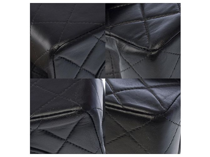 Borsa CHANEL Timeless/Classique in Pelle Nera - 104060 - vista 12