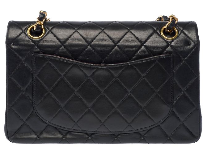 Borsa CHANEL Timeless/Classique in Pelle Nera - 104060 - vista 5