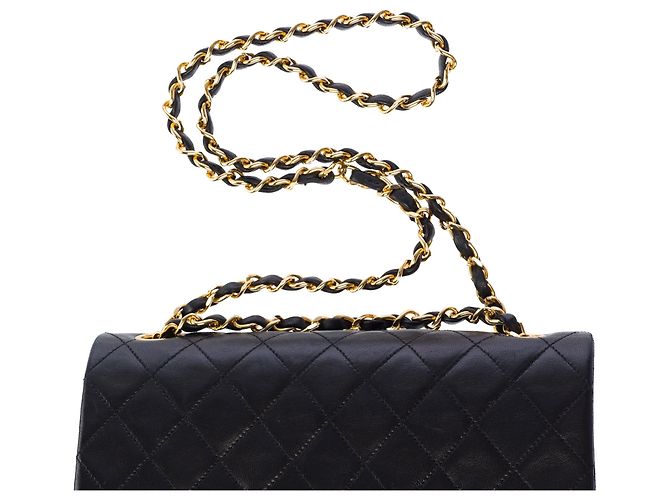 Borsa CHANEL Timeless/Classique in Pelle Nera - 104066 - vista 10