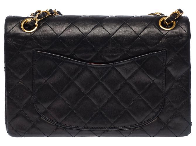 Borsa CHANEL Timeless/Classique in Pelle Nera - 104066 - vista 5