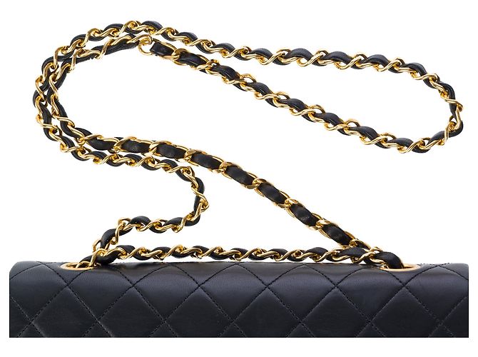 Borsa CHANEL Timeless/Classique in Pelle Nera - 104065 - vista 10