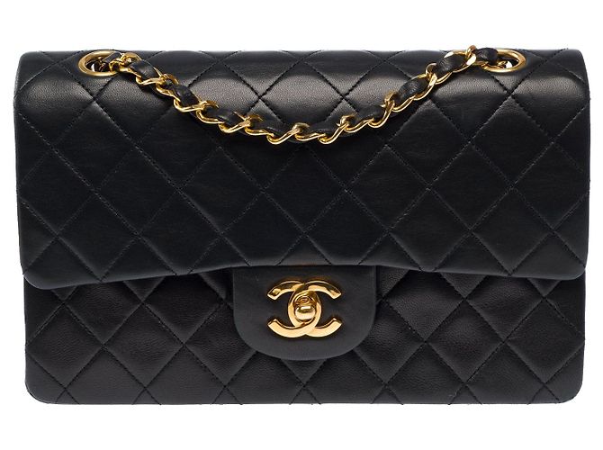 Borsa CHANEL Timeless/Classique in Pelle Nera - 104065 - vista 14