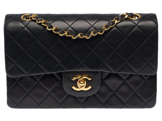 Borsa CHANEL Timeless/Classique in Pelle Nera - 104065 - vista 4
