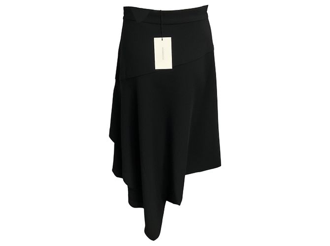 Falda asimétrica lateral negra JW Anderson - vista 3