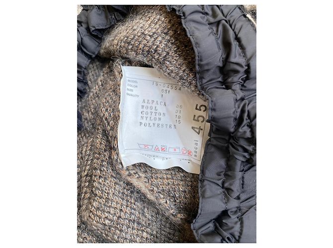Sacai Strickpullover mit Rollkragen und Leopardenprint - Ansicht 5