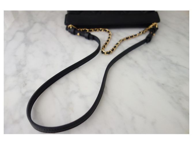Chanel 2026 Steppleder Clutch mit Kette - Ansicht 12