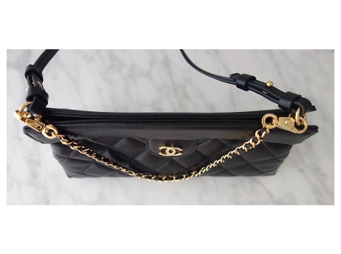 Chanel 2026 Steppleder Clutch mit Kette - Ansicht 7