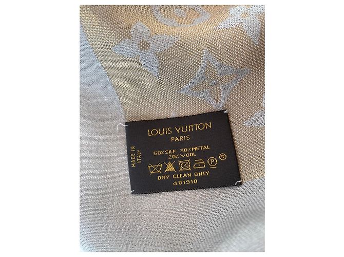 Xale Louis Vuitton Monogram em seda e lã - vista 2