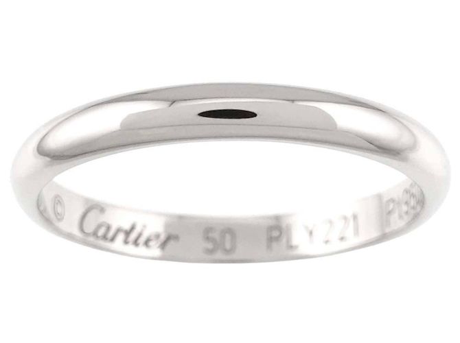 Cartier 1895 Classic Platin Bandring - Ansicht 2
