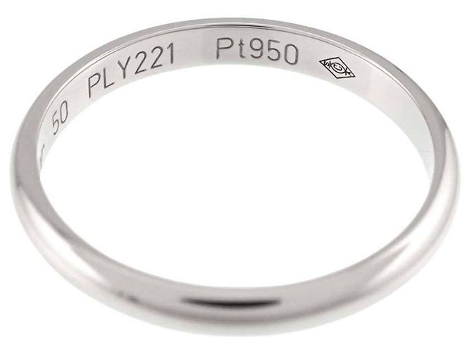 Cartier 1895 Classic Platin Bandring - Ansicht 4