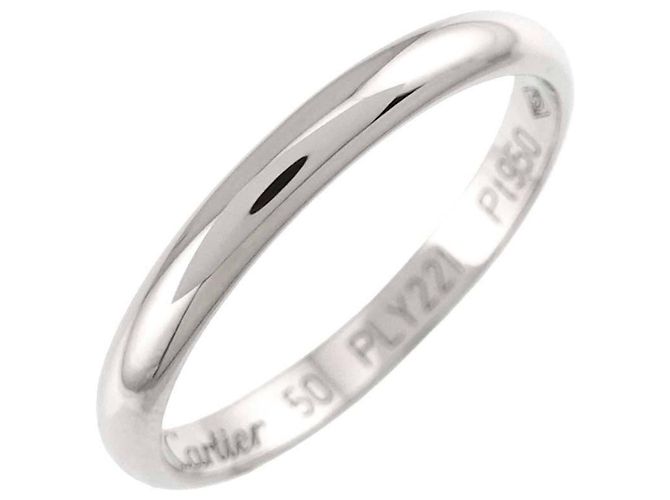 Cartier 1895 Classic Platin Bandring - Ansicht 5