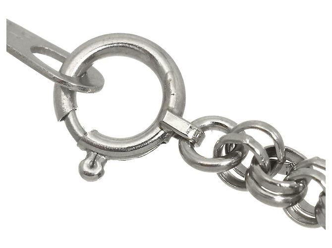 Pulsera de dijes plateada Yves Saint Laurent - vue 6