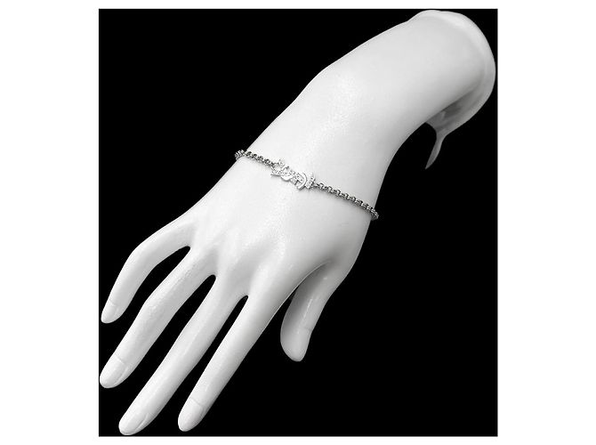 Pulsera de dijes plateada Yves Saint Laurent - vue 8