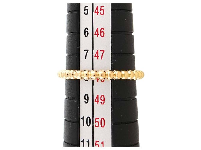 Anillo Perlée Small Van Cleef & Arpels en oro amarillo 18K - vista 6