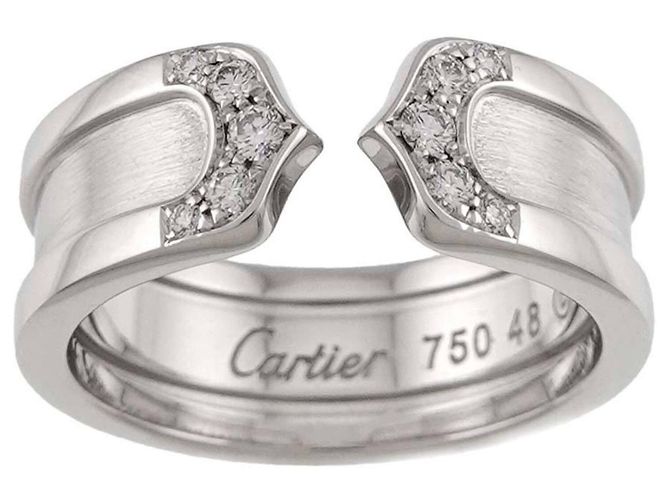 Cartier C2 Small Diamantring - Ansicht 2