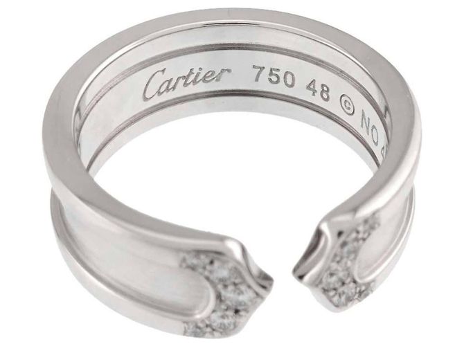 Cartier C2 Small Diamantring - Ansicht 3