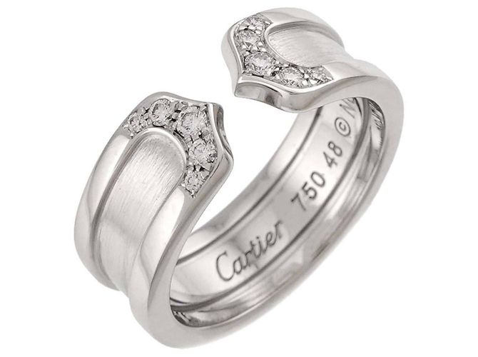 Cartier C2 Small Diamantring - Ansicht 5