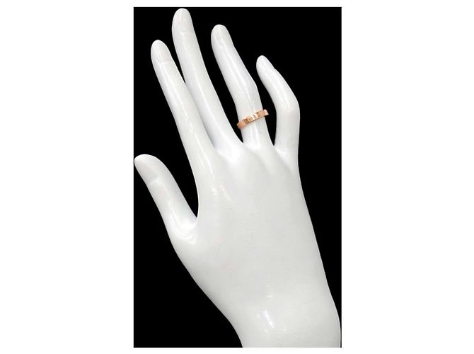 Anello Cartier C de in oro rosa 18K - vista 7