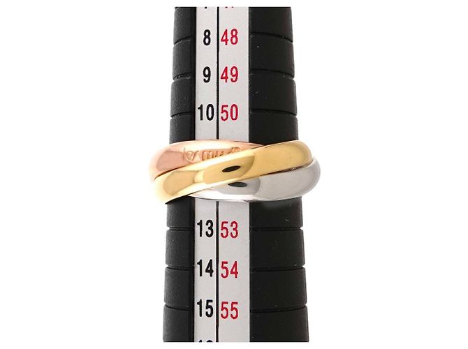Bague Cartier Trinity en or 18K tricouleur - vue 6