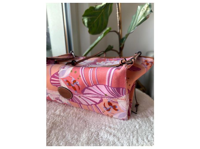 Borsa Loewe Paula's Ibiza in tela stampata floreale - vista 3