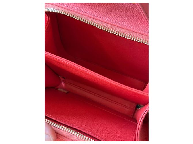 Chanel Vanity Case Cuir Rose - vue 8