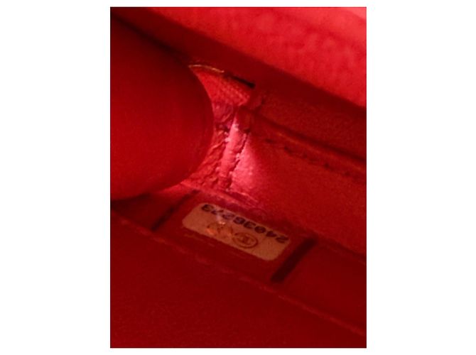 Chanel Vanity Case Cuir Rose - vue 9