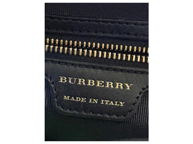 Zaino Burberry in tela Check - vista 6