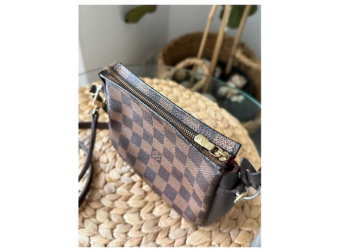Louis Vuitton Borsa a Tracolla Damier Ebene - vista 11
