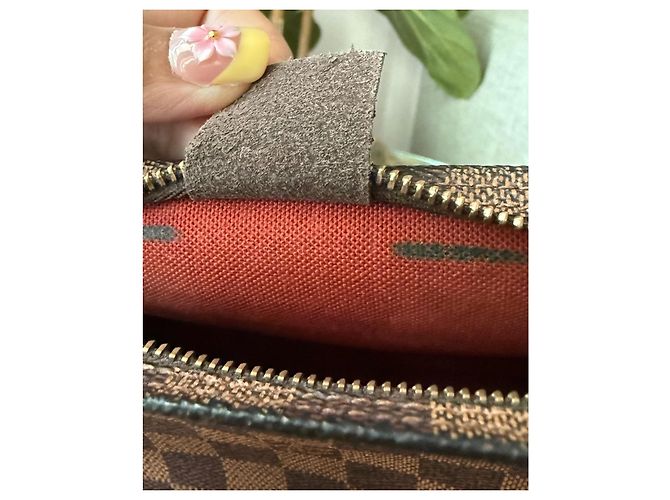 Louis Vuitton Borsa a Tracolla Damier Ebene - vista 12