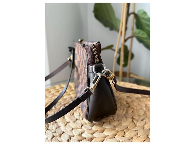 Louis Vuitton Borsa a Tracolla Damier Ebene - vista 4