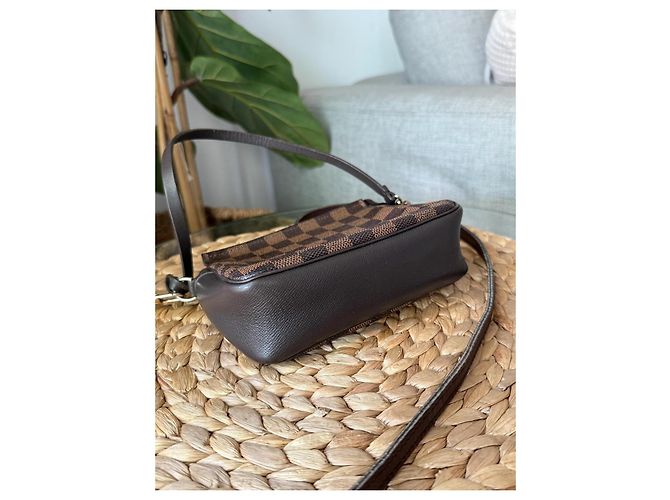 Louis Vuitton Borsa a Tracolla Damier Ebene - vista 6