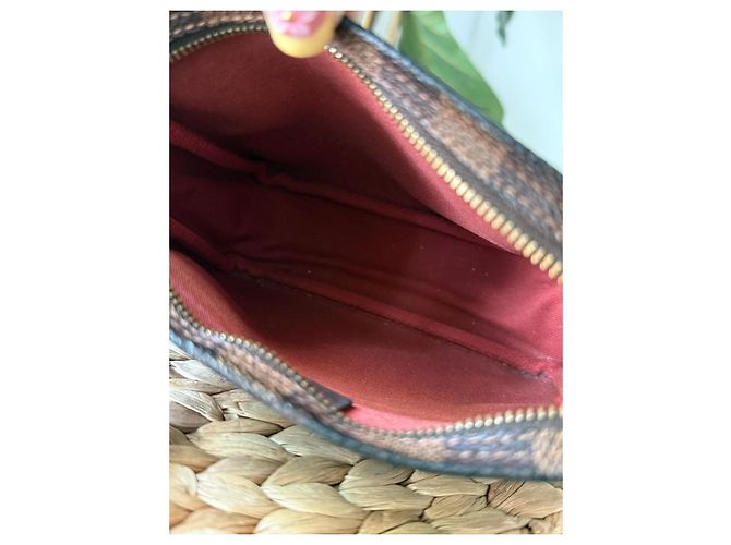 Louis Vuitton Borsa a Tracolla Damier Ebene - vista 9