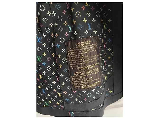 Louis Vuitton Multicolor Monogram Cotton Trench Coat - view 5