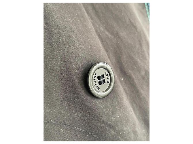 Louis Vuitton Multicolor Monogram Cotton Trench Coat - view 6