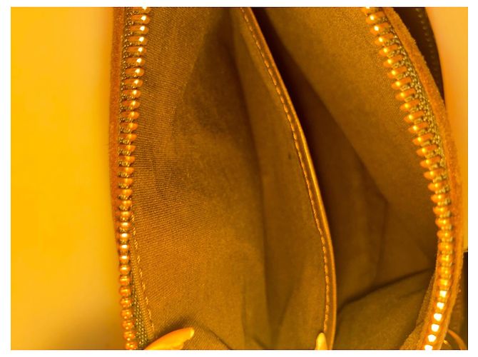 CÉLINE Borsa Hobo C Macadam Camoscio Marrone - vista 12