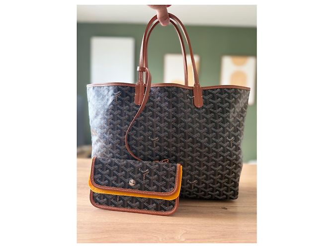 Goyard Saint Louis PM Borsa Tote Gold - vista 2