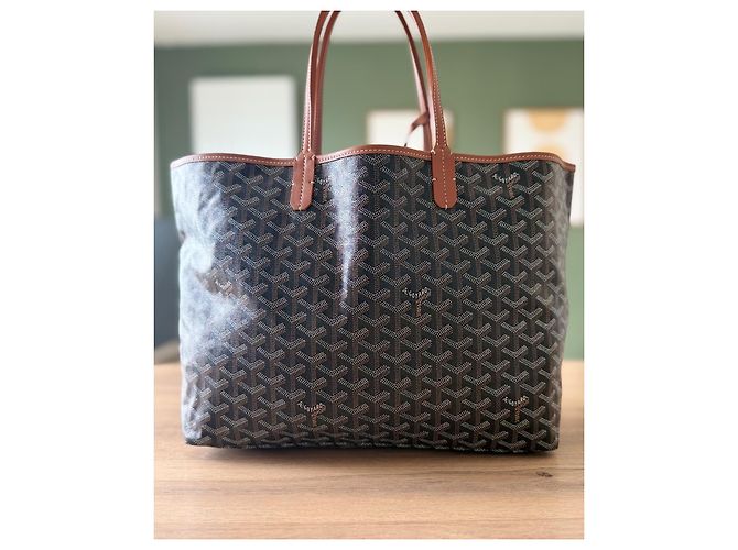 Goyard Saint Louis PM Borsa Tote Gold - vista 5
