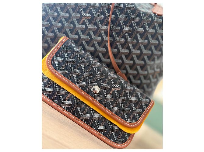 Goyard Saint Louis PM Borsa Tote Gold - vista 7
