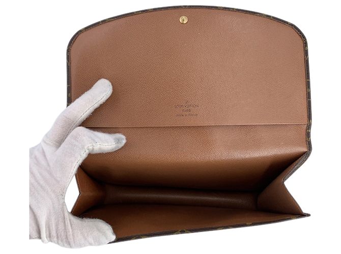 Louis Vuitton Borsa a mano Pochette Lava 23 in Monogram Canvas marrone vintage - vista 6
