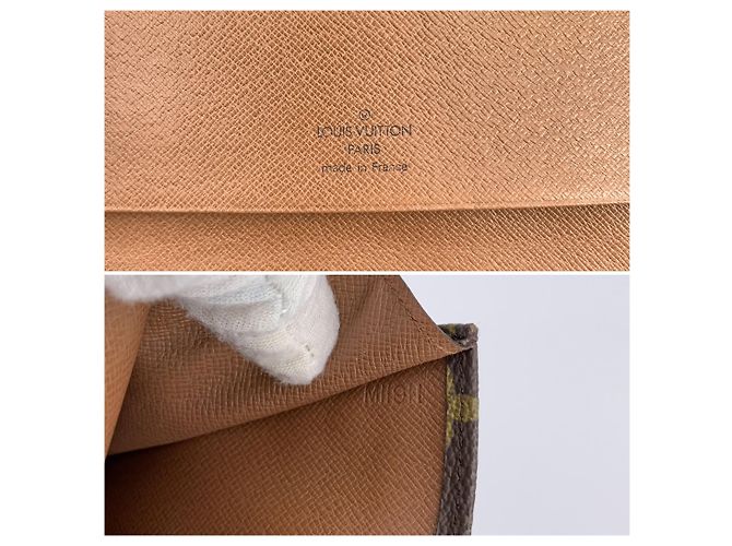 Louis Vuitton Borsa a mano Pochette Lava 23 in Monogram Canvas marrone vintage - vista 7