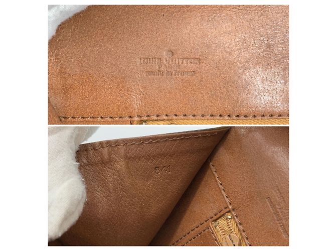 Louis Vuitton Pochette Dame GM Envelope Clutch in canvas monogram vintage - vista 6