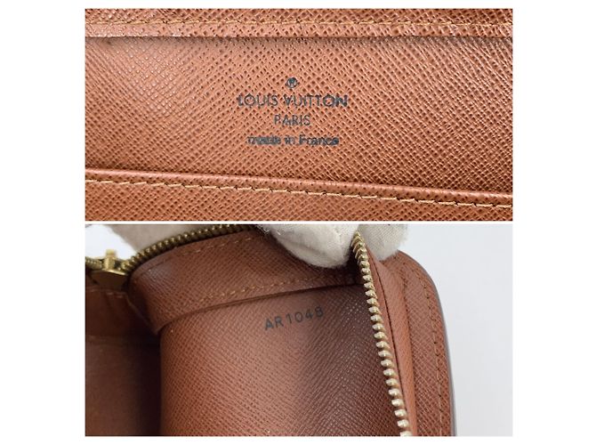 Louis Vuitton Pochette Orsay Wristlet Clutch in Canvas Monogram Brown - vista 6