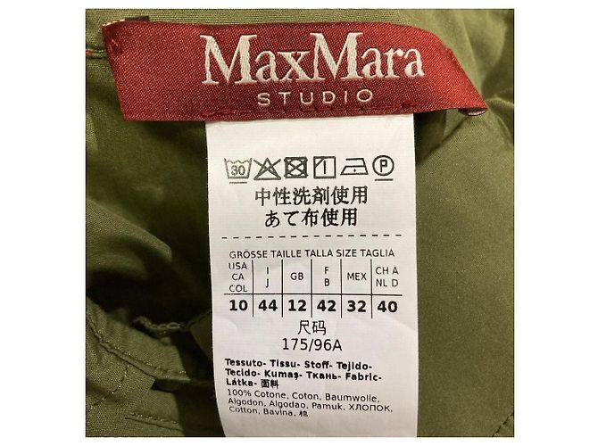 Max Mara Studio Vestido Camisa Longo em Algodão Puro - vista 6