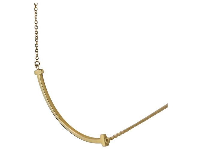 Tiffany & Co Collana Tiffany&Co T Smile Small Au750 - vista 4
