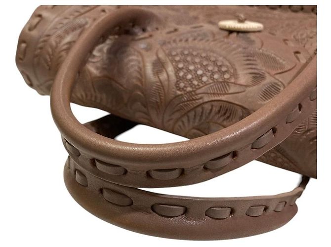 Autre Marque Bolsa de couro Maestra S Carving Tribes - vista 12